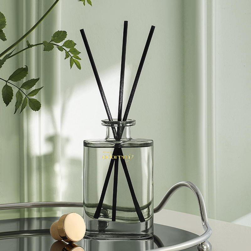 Transparent bottle household fireless reed diffuser