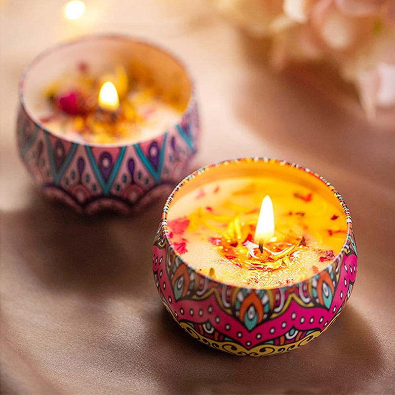 L5070B Ogranic Eco soy wax Decorative Scented candles